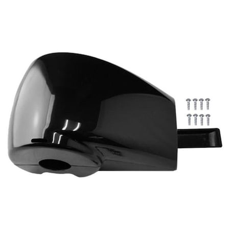 Carefree Of Colorado Carefree of Colorado CCOR001328BLK Patio Awning Motor Covers Kit; Black CCOR001328BLK